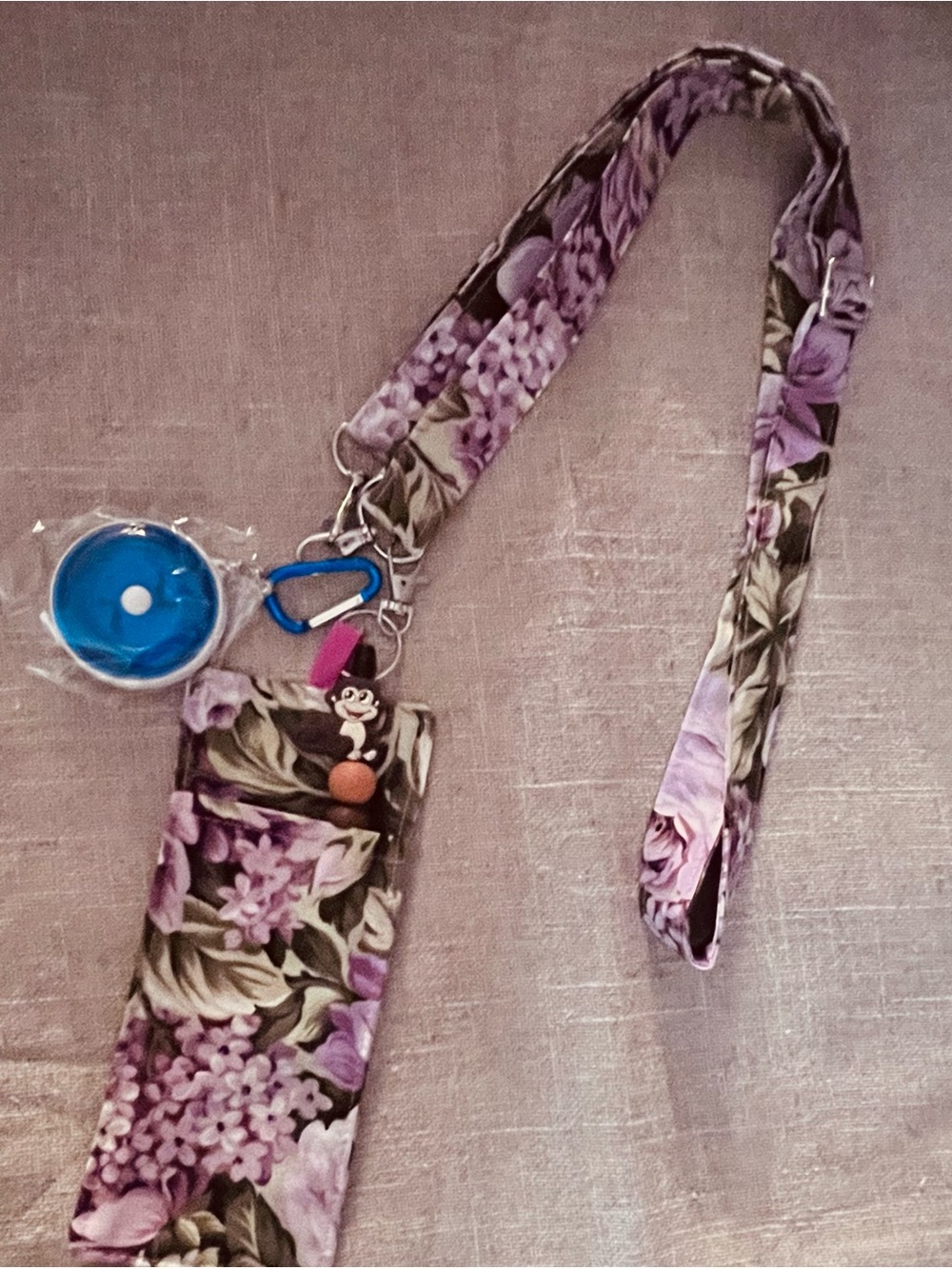 Handmade adjustable lanyard organizer | Measuring Tape Holder | Pen Holder